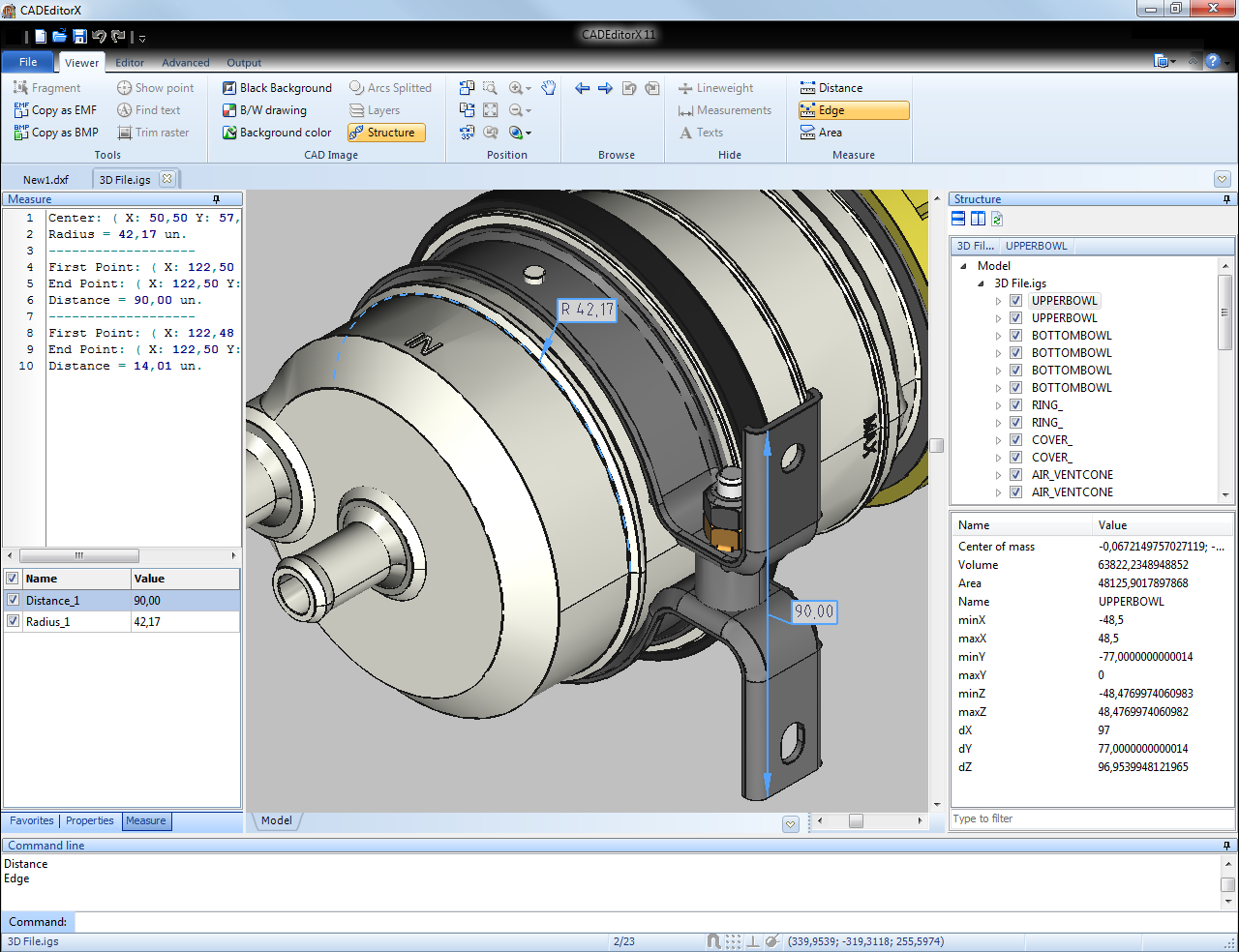 3D Files in CADEditorX