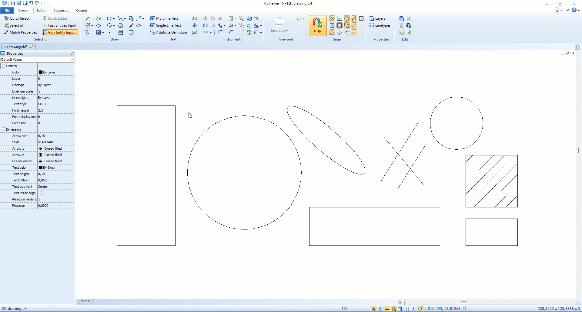 The Select Similar tool in ABViewer 16.2
