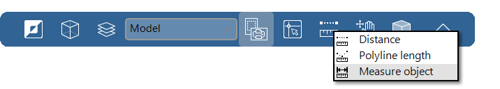 The Measure Object tool in CST CAD Navigator 16.0.0.5